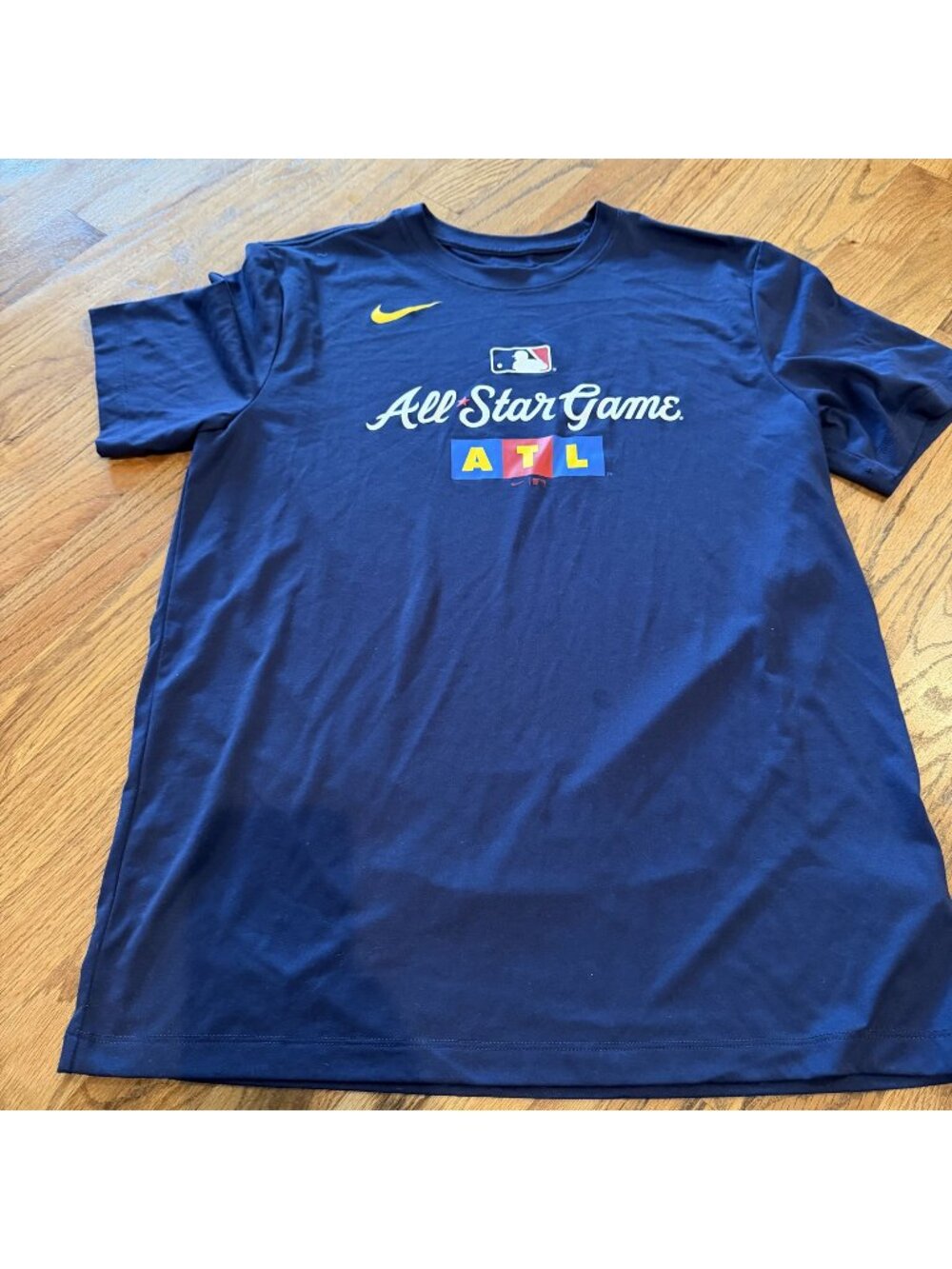 THE NIKE TEE MENS MEDIUM DRI FIT ALL STAR GAME SHIRT ATL ATLANTA